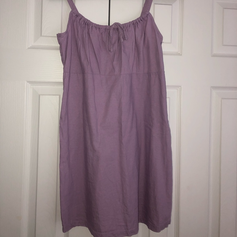 Urban Outfitters Ester Tie-Front Mini Dress